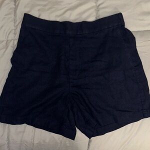 Classic Women's Navy High-Waist Shorts